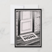 foto van mat bij thuisdeur kaart (Voorkant)