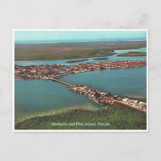  foto van Matlacha en Pine Island Florida Briefkaart (Voorkant)