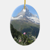 Foto van Matterhorn Mountain Keramisch Ornament (Voorkant)