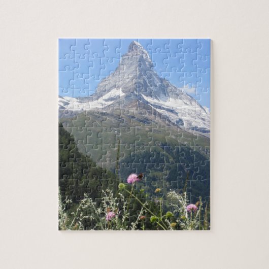 Foto van Matterhorn Mountain Legpuzzel (Verticaal)