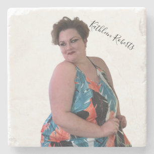 Foto van me Marble Stone Onderzetter