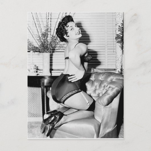  foto van meisje briefkaart (Voorkant)