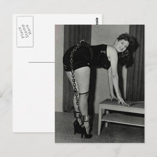 foto van meisje briefkaart (Voorkant / Achterkant)