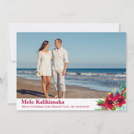 Foto van Mele Kalikimaka met kerstkaarten Feestdagenkaart