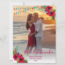 Foto van Mele Kalikimaka met kerstkaarten Feestdagenkaart