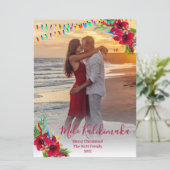 Foto van Mele Kalikimaka met kerstkaarten Feestdagenkaart (Staand voorkant)