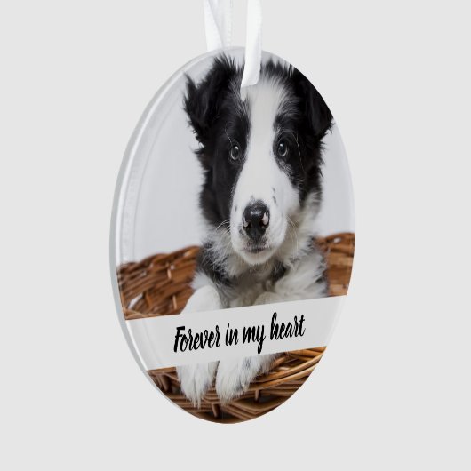 Foto van Memorial dog Ornament (voorkant)