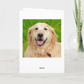 Foto van Memorial Rainbow Bridge-gedicht Kaart (Achterkant)