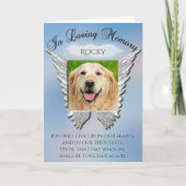 Foto van Memorial Rainbow Bridge-gedicht Kaart (Voorkant)