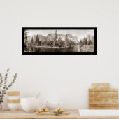 Foto van Merced River Yosemite 1915 Poster (Keuken)