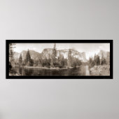 Foto van Merced River Yosemite 1915 Poster (Voorkant)
