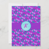 Foto van Mermaid Birthday "under the Zee" Kaart (Achterkant)