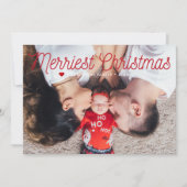 Foto van Merriest Kerstseries Feestdagenkaart (Voorkant)