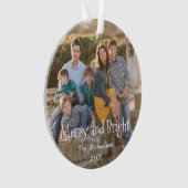 Foto van Merry and Bright Family Ornament (voorkant)