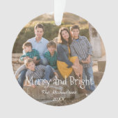 Foto van Merry and Bright Family Ornament (voorkant)