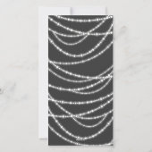 Foto van Merry & Bright Kerstmis met mousserende l Feestdagenkaart (Achterkant)