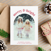 Foto van Merry Bright Kerstseries Feestdagenkaart