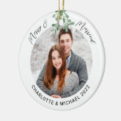 Foto van Merry en Married Keramisch Ornament (Links)