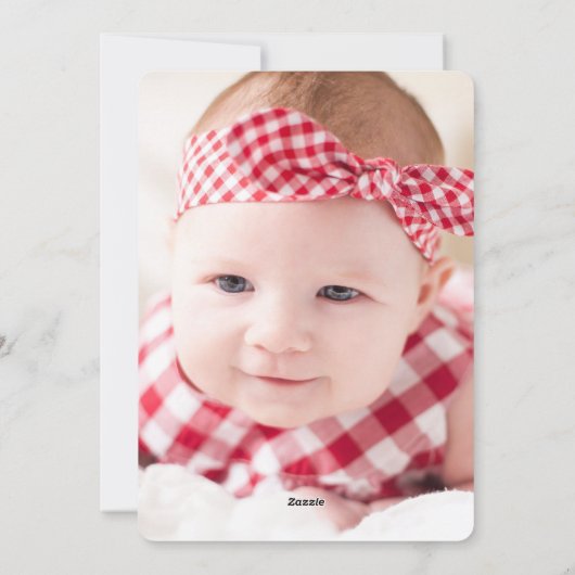 Foto van Merry Jolly en Bright Little Kersttree Feestdagenkaart (Achterkant)