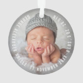 Foto van Merry Jolly en Bright Little Kersttree Ornament (achterkant)