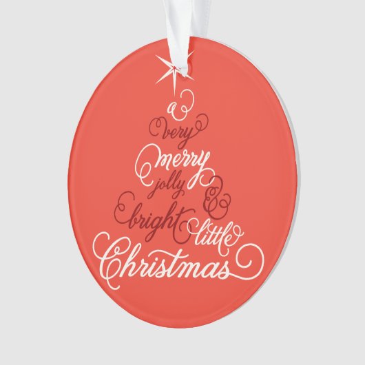 Foto van Merry Jolly en Bright Little Kersttree Ornament (voorkant)