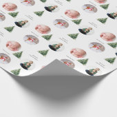 Foto van Merry kerst 3 Cadeaupapier (Hoek)