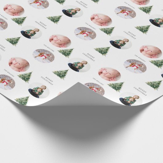 Foto van Merry kerst 3 Cadeaupapier (Hoek)