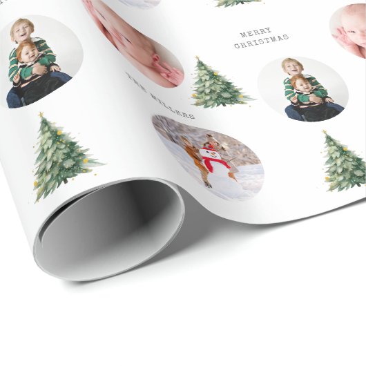 Foto van Merry kerst 3 Cadeaupapier (Rol Hoek)