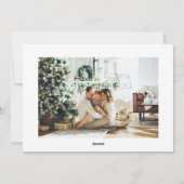 Foto van Merry kerst 3 Feestdagenkaart (Achterkant)