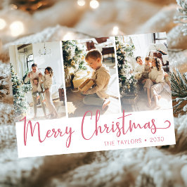 Foto van Merry kerst 3 Feestdagenkaart