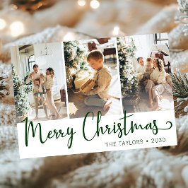 Foto van Merry kerst 3 Feestdagenkaart