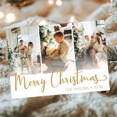 Foto van Merry kerst 3 Feestdagenkaart