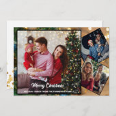 Foto van Merry kerst Feestdagenkaart (Voorkant / Achterkant)