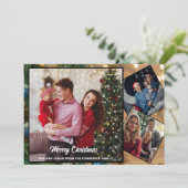 Foto van Merry kerst Feestdagenkaart (Staand voorkant)
