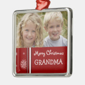 Foto van Merry kerst Grandma Ornament (Links)