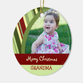 Foto van Merry kerst Grandma Ornament (Links)