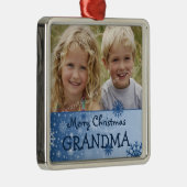 Foto van Merry kerst Grandma Ornament (Rechts)