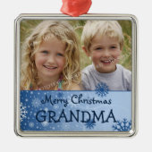 Foto van Merry kerst Grandma Ornament (Voorkant)