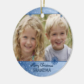 Foto van Merry kerst Grandma Ornament (Links)