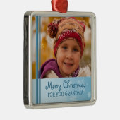 Foto van Merry kerst Grandma Ornament (Rechts)