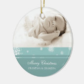Foto van Merry kerst Grootouders Ornament (Links)