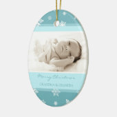 Foto van Merry kerst Grootouders Ornament (Links)