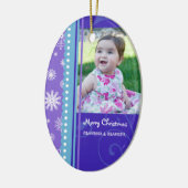 Foto van Merry kerst Grootouders Ornament (Links)