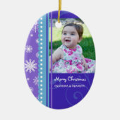 Foto van Merry kerst Grootouders Ornament (Voorkant)