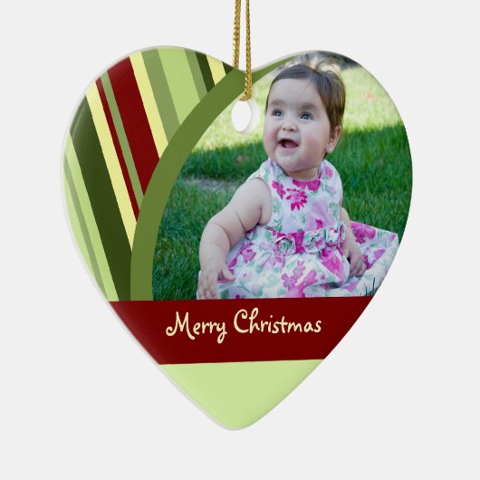 Foto van Merry kerst Grootouders Ornament (Rechts)