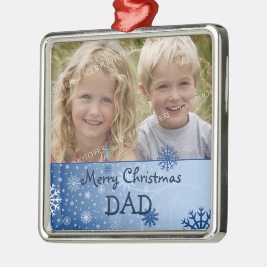 Foto van Merry KerstDad Ornament (Links)