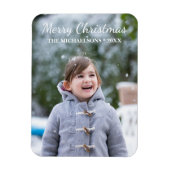 Foto van Merry Kerstfeestay Magneet (Verticaal)