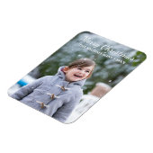 Foto van Merry Kerstfeestay Magneet (Linkerzijde)