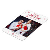 Foto van Merry Kerstfeestay Magneet (Linkerzijde)