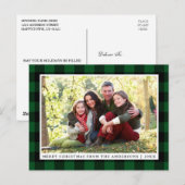 Foto van Merry KerstGreen Plays Briefkaart (Voorkant / Achterkant)